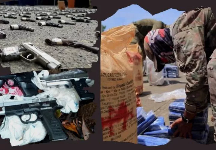 Las provincias donde más se decomisaron armas de fuego fueron: Panamá con 1,514, Colón 447, Chiriquí 379 y Panamá Oeste con 243. Foto: Cortesía