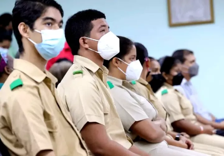 Unos 2,500 estudiantes de los 11 y 12 grados de bachilleres agropecuarios retornan a las aulas. Foto: Cortesía
