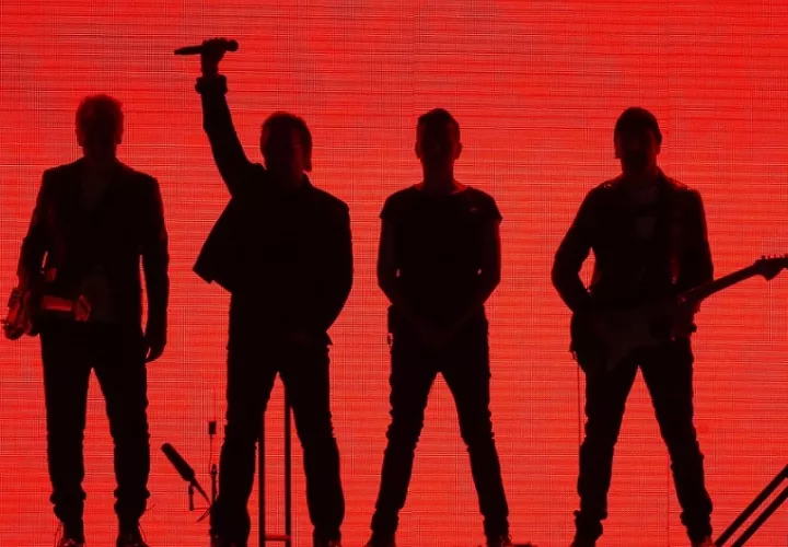 Banda de rock Irlandesa U2. Foto: EFE