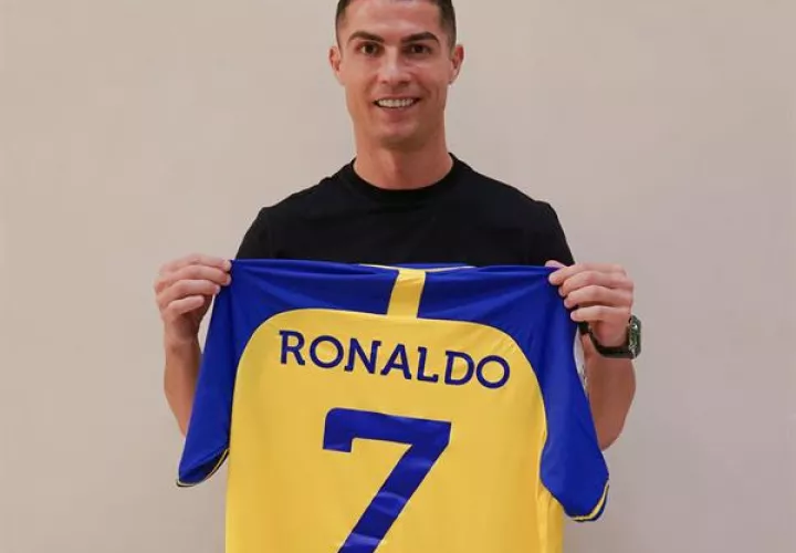 El astro portugués Cristiano Ronaldo.