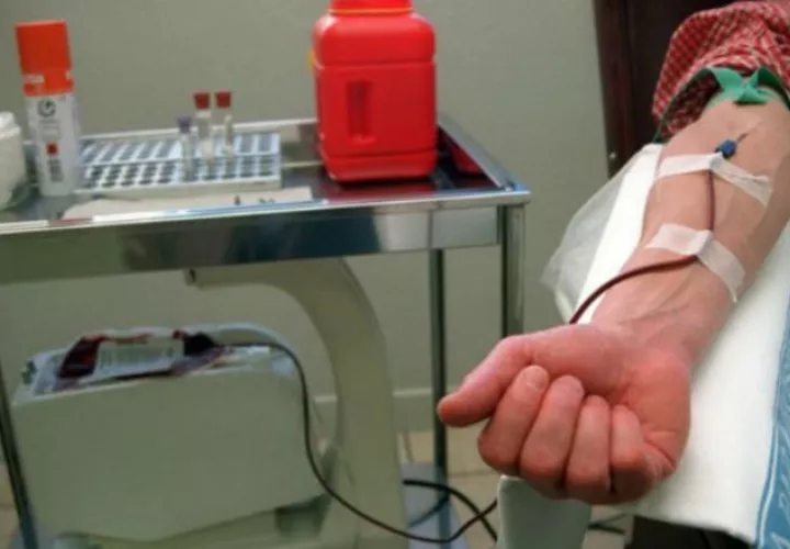 La donación de sangre toma unos 30 minutos. Foto: Archivo