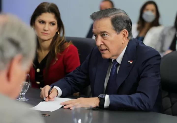 Laurentino Cortizo, presidente de la República de Panamá. Archivo