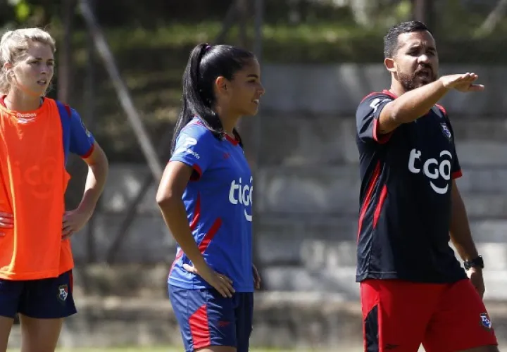 Selección de fútbol mayor femenino de Panamá. Foto: EFE