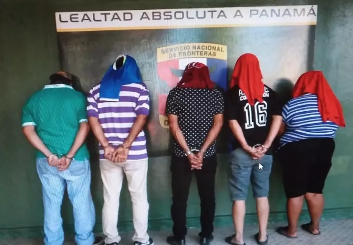  En el "Operativo Horizonte" fueron capturadas 5 personas en el distrito de Barú. Foto: José Vásquez