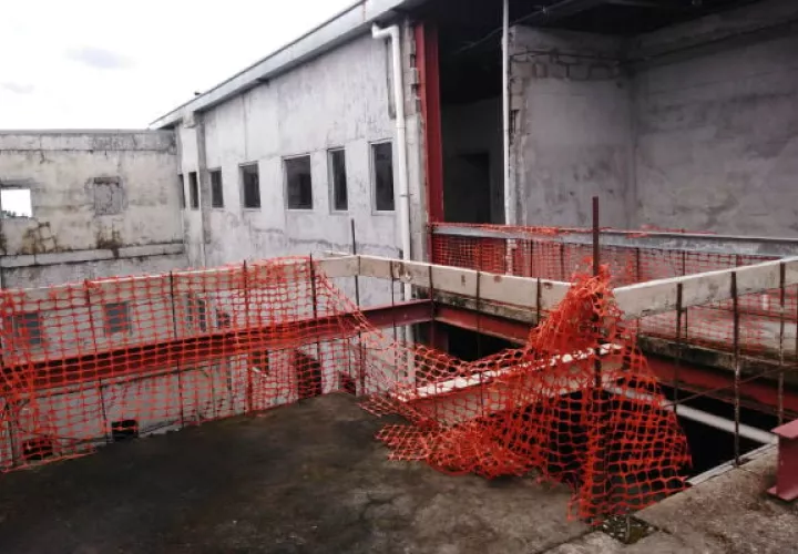 Así quedó la construcción de la policlínica de Boquete, cuya terminación fue adjudicada este jueves. Foto: Archivo
