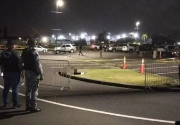 Uno de los delincuentes perdió la vida. Foto: Policía Nacional 