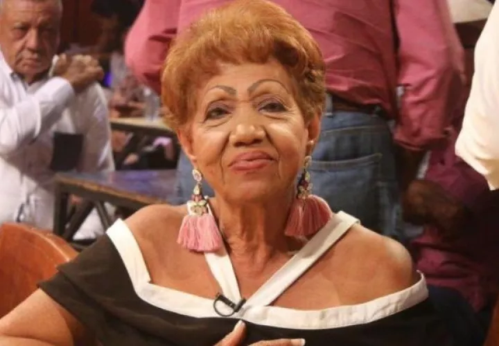 La cantante panameña Lucy Quintero. 
