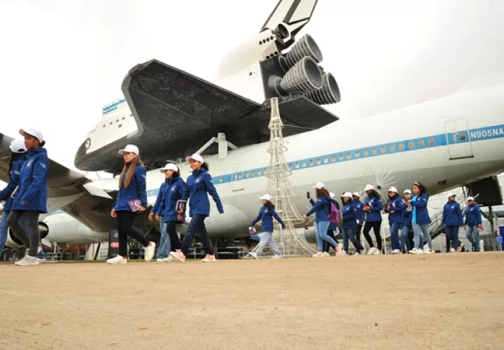 Las niñas podrán vivir una experiencia inolvidable con astronautas. Foto / Cortesía. 