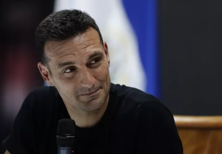 Lionel Scaloni, técnico de Argentina. Foto: EFE