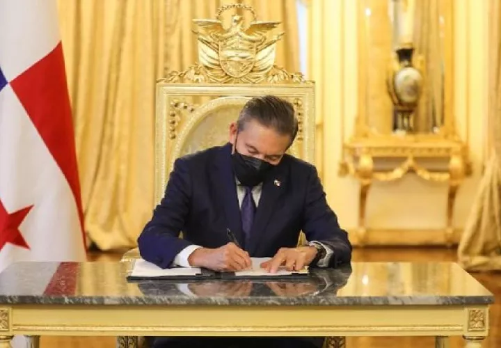 Laurentino Cortizo, presidente de la República de Panamá. Archivo.