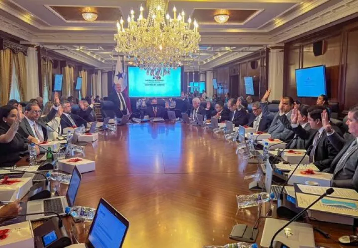 Consejo de Gabinete. Foto: Cortesía Presidencia