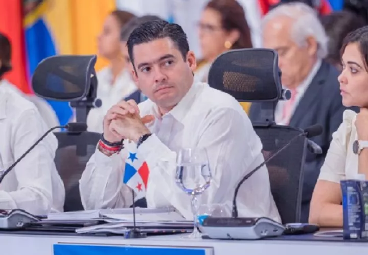 José Gabriel Carrizo, vicepresidente de la República  de Panamá. Archivo