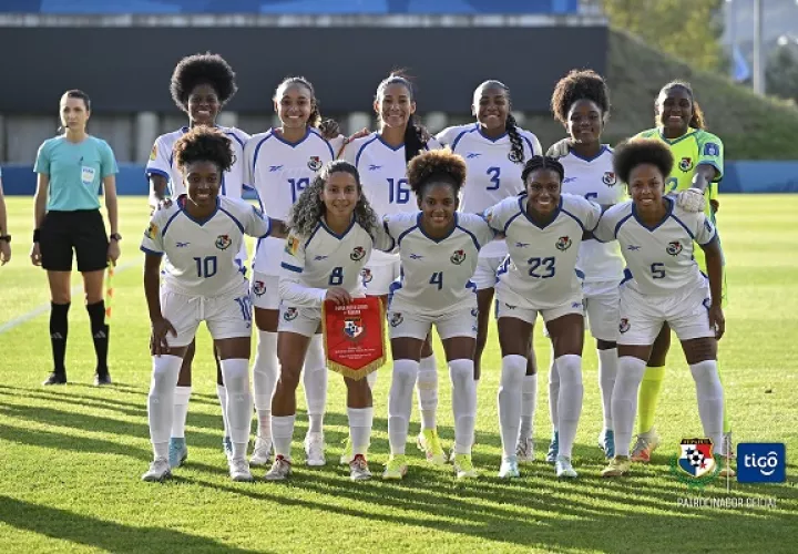 Selección femenina de Panamá. Foto: Fepafut