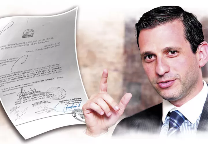 Mizrachi armó planes para viajar a Estados Unidos, a pesar de que en su contra mantenía una medida cautelar de impedimento de salida del país. Foto: Epasa