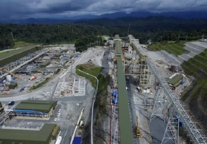 La explotación del cobre y otros minerales por Minera Panamá está proyectada a 40 años. Foto: Archivo