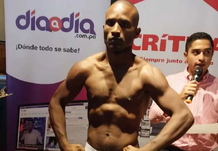 Fernando 'Pantera' Martínez se medirá a Samir Cuentas. Foto: Jaime A. Chávez