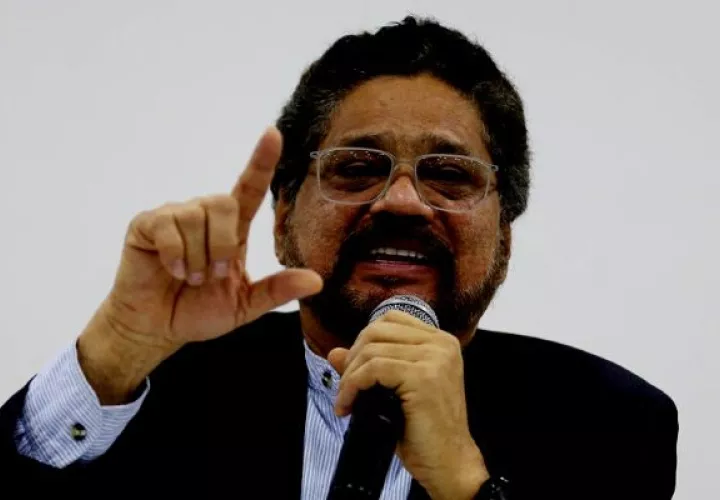 uciano Marín Arango, "Iván Márquez", líder de la Segunda Marquetalia. Foto: EFE