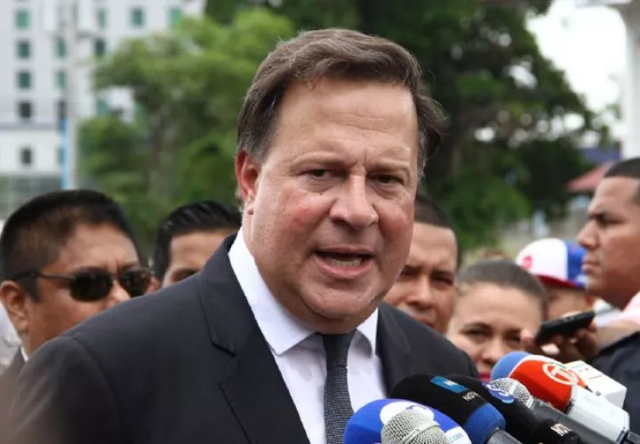 Expresidente Juan Carlos Varela.