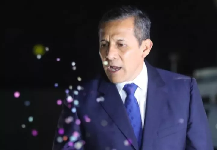 Ollanta Humala enfrenta líos con la justicia por el tema Odebrecht. Foto: EFE