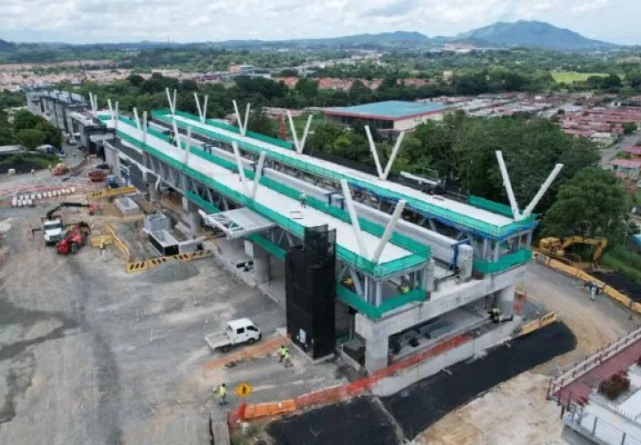 El proyecto comprende 25 kilómetros desde la estación de Albrook hasta Ciudad Futuro. Foto: Cortesía El Metro