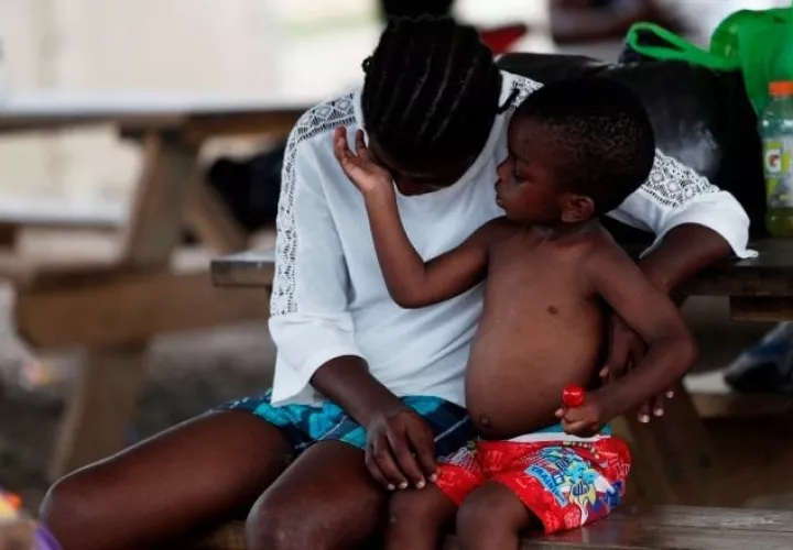 En su gran mayoría los niños son de nacionalidad haitiana. Archivo.