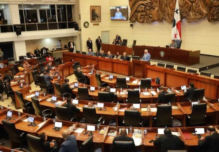 El ministro de la Presidencia, José Simpson Polo, presentó el proyecto. Foto: Cortesía Presidencia