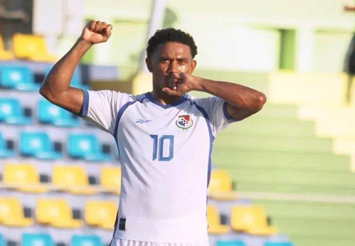 Édgar Yoel Bárcenas anotó el primer gol de Panamá. Foto: Fepafut
