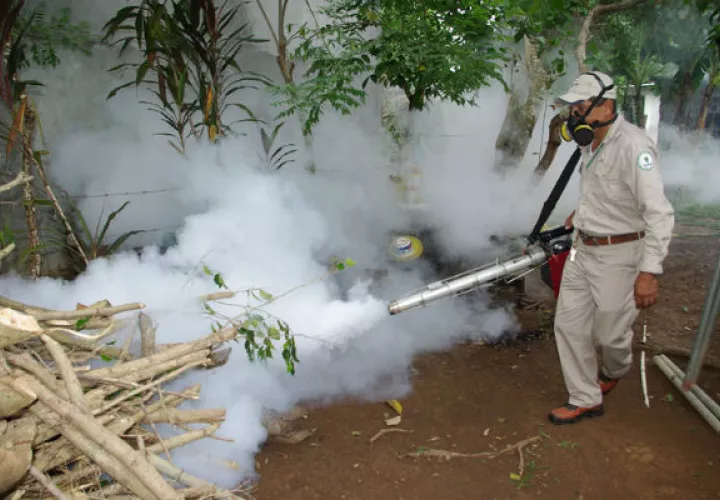 Se realizará la nebulización en el sector de Santa Marta. Foto: Archivo