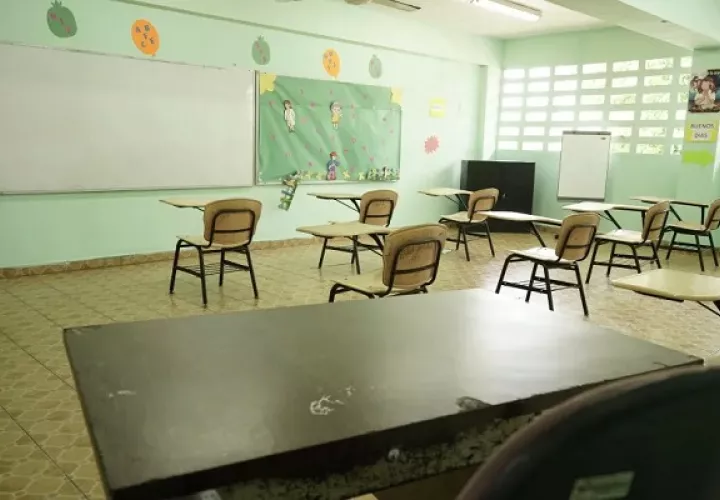 Las clases, en la mayoría de las escuelas oficiales, no se imparten desde el 23 de octubre. Foto: Cortesía/Meduca