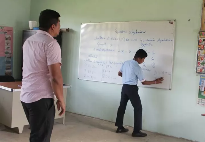 Los estudiantes llevan cerca de dos semanas sin recibir clases presenciales. Foto: Cortesía/Meduca