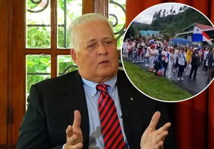 Ernesto Pérez-Balladares calificó de cobardes a quienes impulsaron estas protestas. Foto: Cortesía