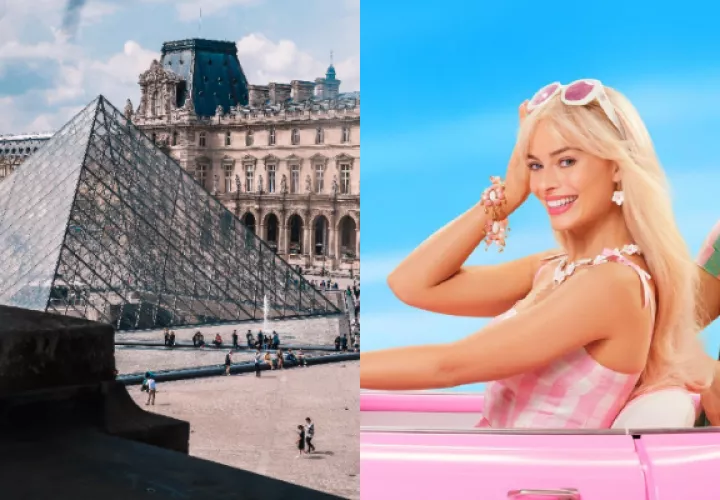 El Museo del Louvre y 'Barbie' estuvieron entre las principales tendencias. Fotos: Pexels / Internet