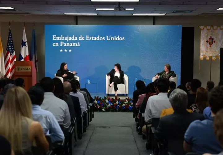 Las palabras de la presidenta de la Corte se dieron en una actividad internacional en la USMA. Foto: Cortesía Órgano Judicial