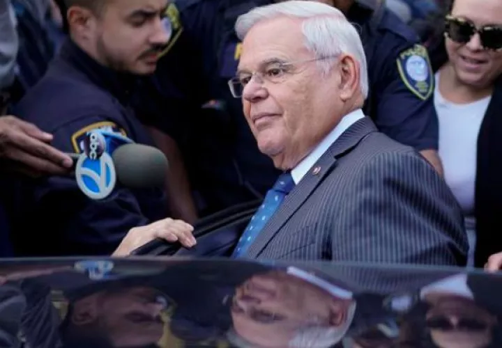 El senador demócrata estadounidense Bob Menéndez. Foto: EFE