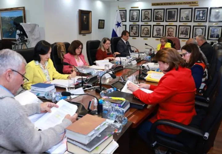 Magistrados de la Corte Suprema de Justicia. Foto: Archivo