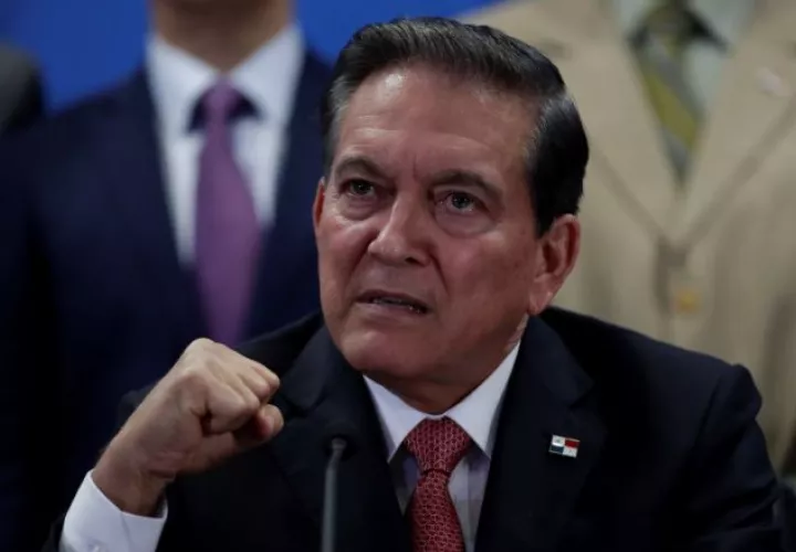 Laurentino Cortizo, presidente de Panamá. Archivo.