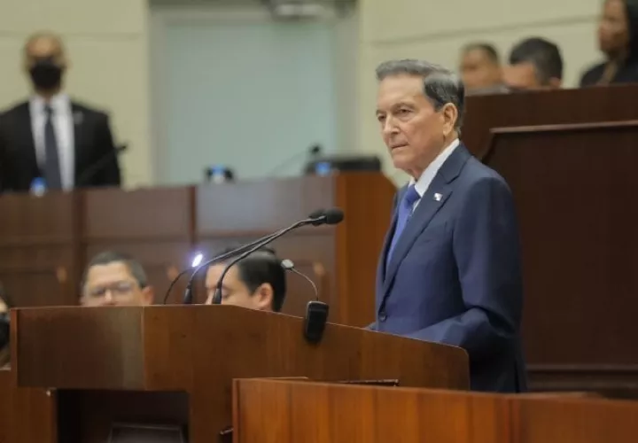 Laurentino Cortizo, presidente de la República de Panamá.