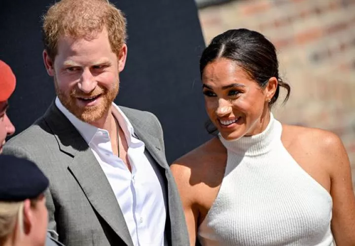 Harry y Meghan. Foto: EFE
