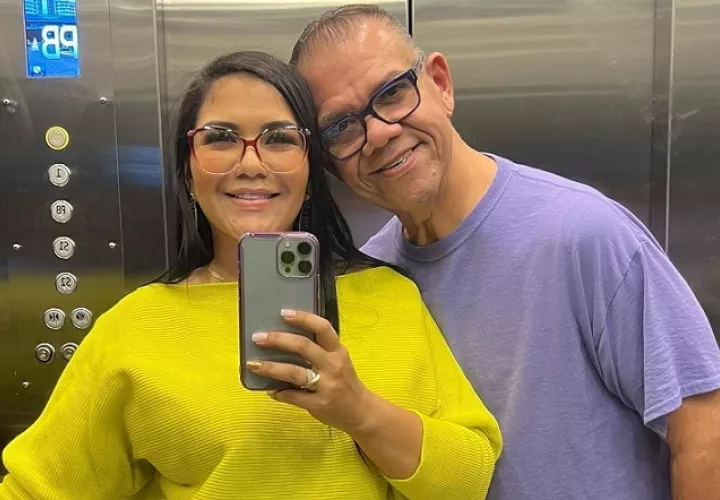 Tania y Rolo De León. Foto: Instagram
