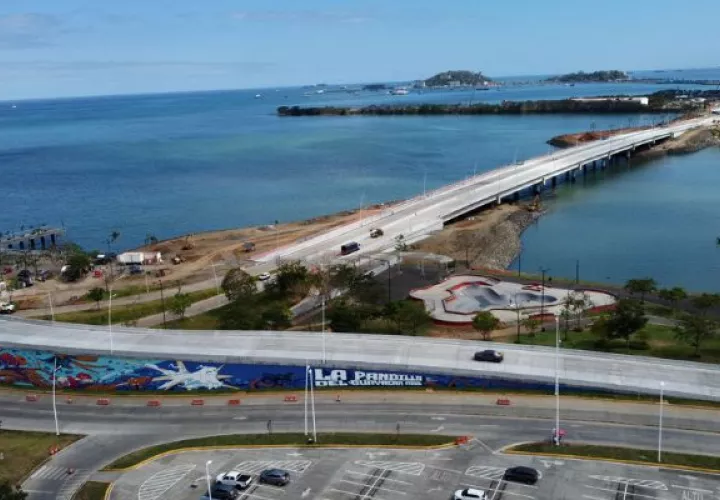 Inuguran nueva interconexión entre la Calzada de Amador y la Cinta Costera 3. Foto: Cortesía