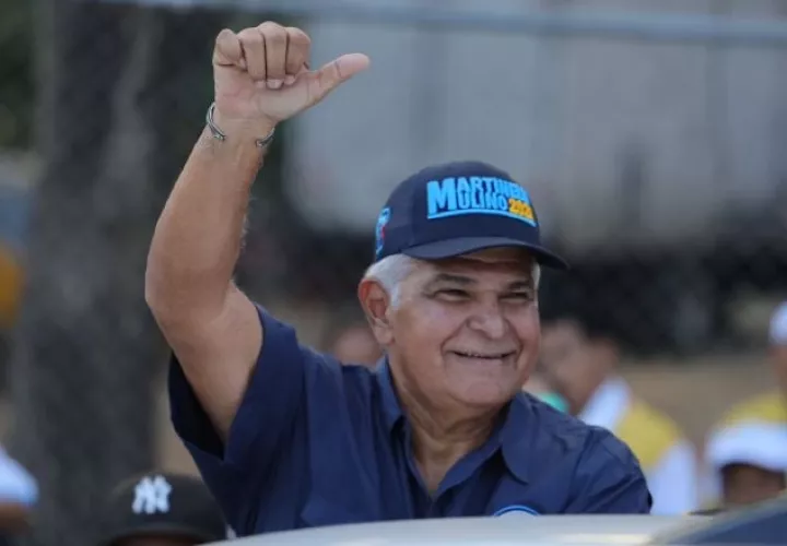 José Raúl Mulino, candidato presidencial de RM y Alianza sigue recorriendo el país. Archivo