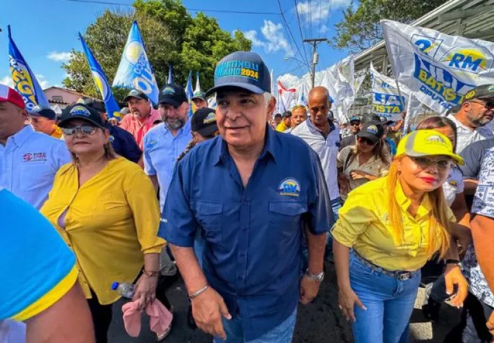 Martinelli-Mulino llevan sus propuesta a La Chorrera. Foto: Cortesía