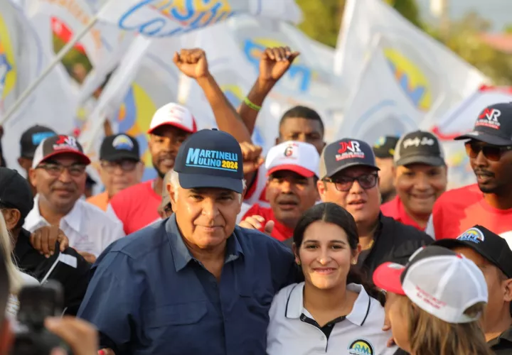 Candidato presidencial de Realianzando Metas y Alianza, José Raúl Milino. 