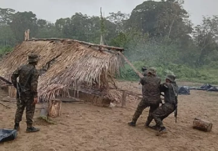 La operación se realizó en La Bonga, Puerto Obaldía. Foto: Cortesía