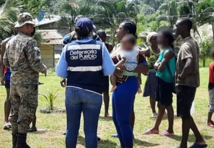 Situación de migrantes en la Selva de Darién enciende las alarmas. Foto: Cortesía