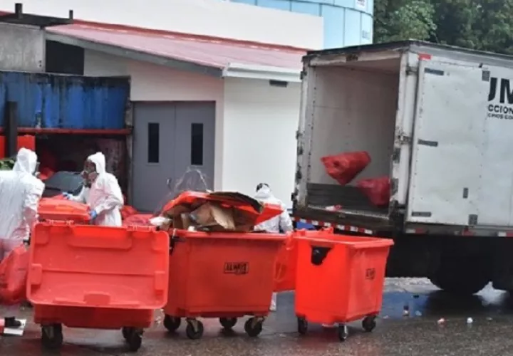 Este contrato para la recolección de la basura hospitalaria,   tendría una duración de unos cinco años. Archivo