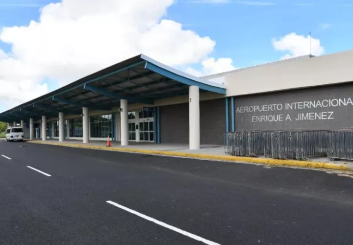 Los terrenos colindan con el Aeropuerto Internacional de Colón. Foto: Archivo
