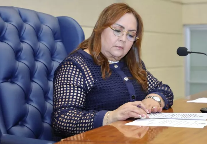 Dana Castañeda, presidenta de la Asamblea Nacional. Foto: Cortesía