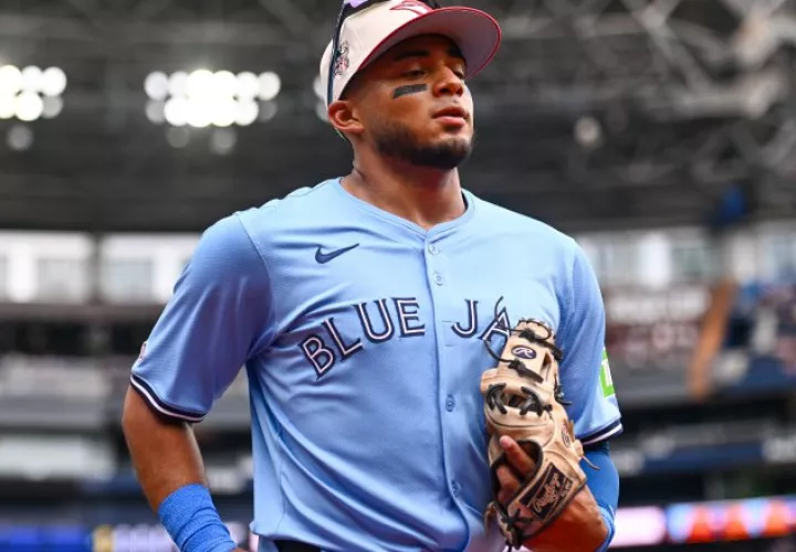 Leonardo Jiménez, debutó con los Azulejos de Toronto. @BlueJays
