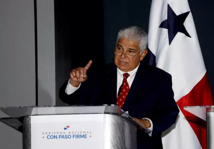 El presidente José Raúl Mulino pedirá asistencia a la AIG para la Lotería. Foto: Víctor Arosemena